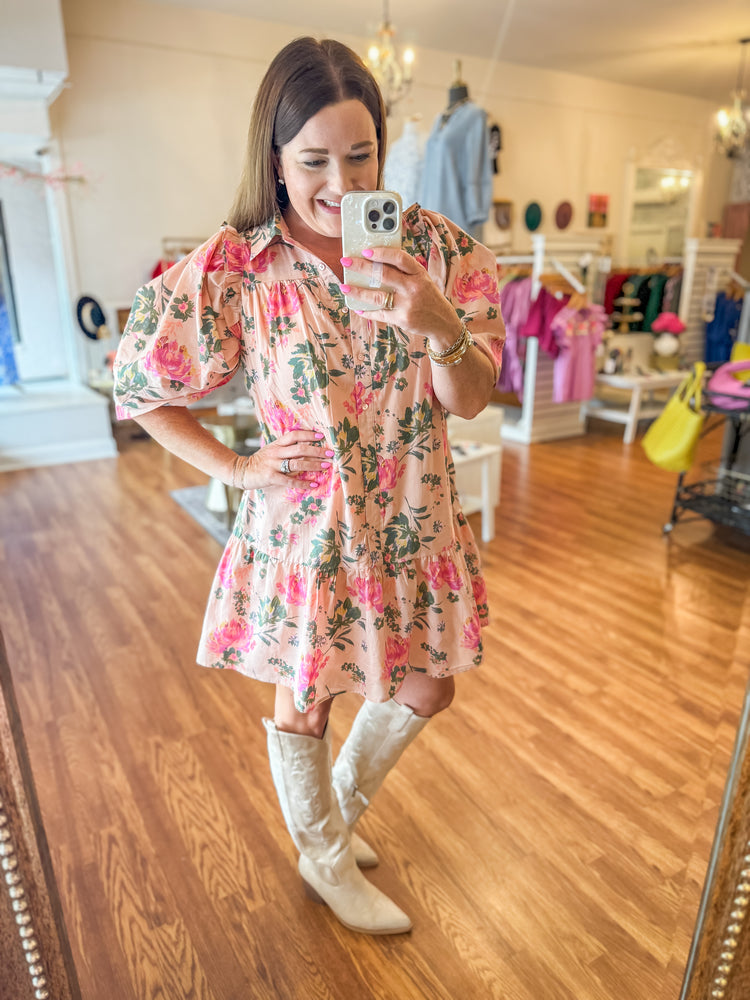 Fall Florals Dress