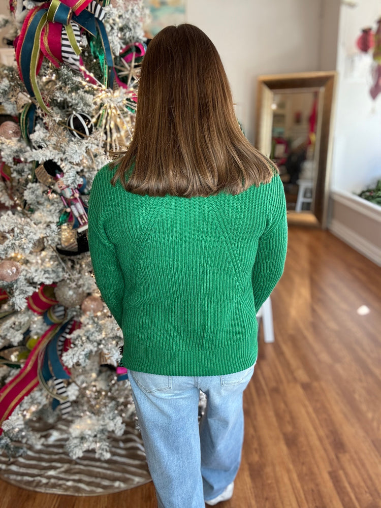 It’s All Possible Sweater in Green