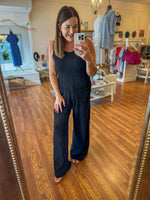 Easy for You Jumpsuit in Black