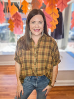 Pumpkin Pickin' Top in Fern